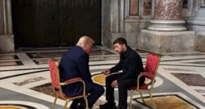 https://x.com/ZelenskyyUa/status/1916089502088524203?ref_src=twsrc%5Etfw%7Ctwcamp%5Etweetembed%7Ctwterm%5E1916089502088524203%7Ctwgr%5E5d56b0d87bd66497da37bc881b2e2eca42de30ad%7Ctwcon%5Es1_&ref_url=https%3A%2F%2Fwww.bloomberg.com%2Fnews%2Farticles%2F2025-04-26%2Ftrump-zelenskiy-meet-on-the-sidelines-of-pope-francis-funeral