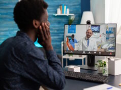 https://www.freepik.com/free-photo/black-student-with-toothache-pain-discussing-medical-treatment-with-doctor-online-videocall-meeting-conference-man-suffering-painful-illness-telehealth-videoconference-call-computer_20936926.htm#fromView=search&page=1&position=12&uuid=dbd74ae7-542f-457e-a5f9-08d41209b393&query=telemedicine