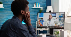 https://www.freepik.com/free-photo/black-student-with-toothache-pain-discussing-medical-treatment-with-doctor-online-videocall-meeting-conference-man-suffering-painful-illness-telehealth-videoconference-call-computer_20936926.htm#fromView=search&page=1&position=12&uuid=dbd74ae7-542f-457e-a5f9-08d41209b393&query=telemedicine