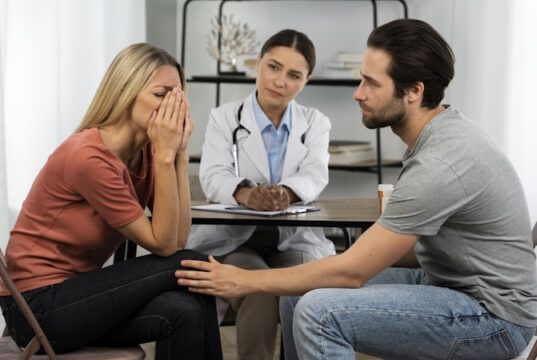 https://www.freepik.com/free-photo/medium-shot-couple-doctor-s-appointment_28694289.htm#fromView=search&page=1&position=42&uuid=ead6a9e8-11c9-448f-8f58-2faba492873f&query=doctor+talking+family