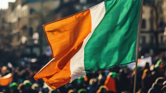 https://www.vecteezy.com/photo/57945029-a-vibrant-crowd-is-enthusiastically-celebrating-while-proudly-waving-their-irish-flags-during-a-lively-parade-taking-place-in-the-heart-of-the-city-on-a-joyful-spring-day-filled-with-festivities