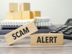 https://www.vecteezy.com/photo/32088200-scam-alert-on-the-work-table-and-alarm-clock