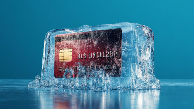 frozen credit card https://www.freepik.com/premium-ai-image/credit-card-encased-ice-block-blue-background_328024822.htm#fromView=search&page=1&position=21&uuid=0a0210e8-8eec-4157-9949-abb337188076&query=frozen+credit+card