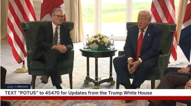 Trump Frame grab WH Video