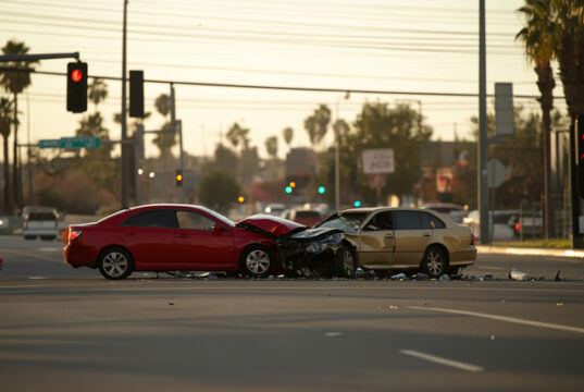https://www.vecteezy.com/photo/60534119-a-car-is-in-the-middle-of-the-road-after-a-crash