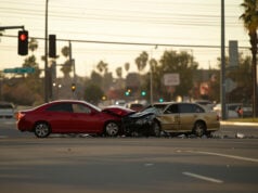 https://www.vecteezy.com/photo/60534119-a-car-is-in-the-middle-of-the-road-after-a-crash