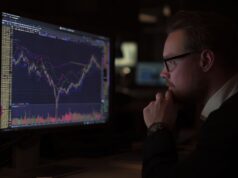 https://www.vecteezy.com/photo/72545520-man-analyzing-stock-market-data-on-computer-screen-in-dark-setting
