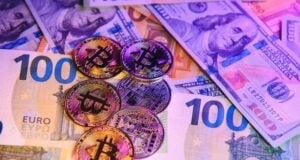 https://www.vecteezy.com/photo/47263048-money-background-usa-dollar-with-euro-banknotes-and-bitcoin-cryptocurrency-investing-concept