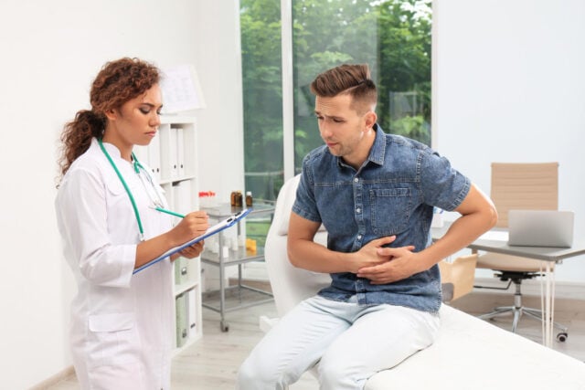 61043 https://www.freepik.com/premium-photo/african-american-doctor-working-with-patient-hospital_41189889.htm#fromView=search&page=1&position=11&uuid=1d9a3504-fe2e-4848-9824-0716887943e2&query=gut+illness+doctor