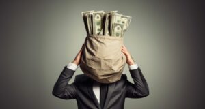 https://www.vecteezy.com/photo/37977168-ai-generated-a-businessman-has-a-money-bag-instead-of-a-head-all-that-is-on-my-mind-is-money-and-the-search-for-profit-high-income-and-prosperity