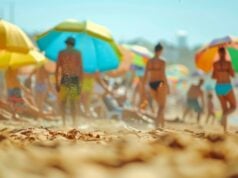https://www.vecteezy.com/photo/49727644-defocused-players-tumbling-in-the-sand-with-the-vibrant-umbrellas-and-beachgoers-in-the-background-adding-to-the-chaotic-scene
