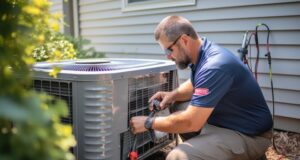 https://www.vecteezy.com/photo/32129786-hvac-technician-servicing-an-air-conditioning-unit