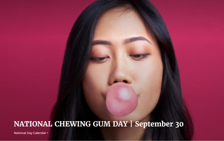 The First Name For Chewing Gum Was “Blibber-Blubber”. - South Florida ...