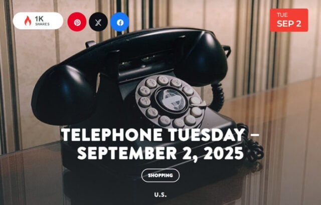 Telephone Tuesday