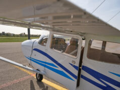 https://www.vecteezy.com/photo/59327011-a-small-airplane-with-a-blue-and-white-paint-job