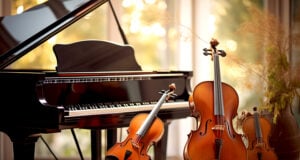 https://www.vecteezy.com/photo/40964212-ai-generated-music-trio-instrument-with-grand-piano-violin-and-cello-on-the-stage-with-bogeh-effect-background