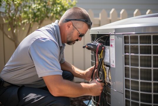 https://www.vecteezy.com/photo/32130054-hvac-technician-servicing-an-air-conditioning-unit