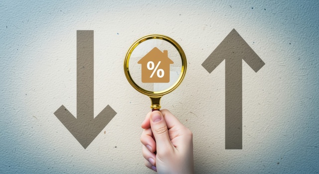 https://www.vecteezy.com/photo/70635608-interest-rate-trends-magnifying-glass-focuses-on-mortgage-percentage-between-up-and-down-arrows