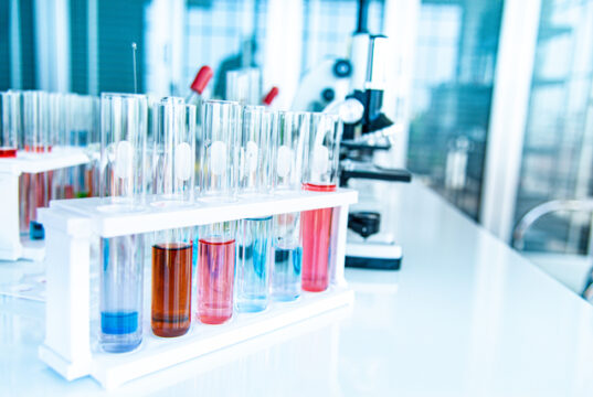 https://www.vecteezy.com/photo/10279623-preparing-laboratory-equipments-such-as-glassware-tube-with-blue-and-liquid-on-the-white-table-the-chemistry-experiment-in-scientific-research