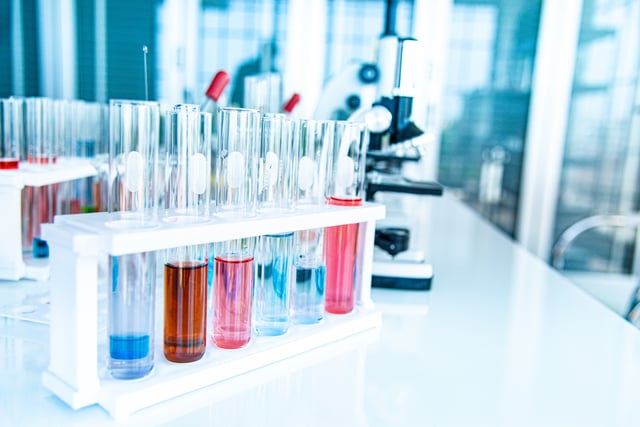 https://www.vecteezy.com/photo/10279623-preparing-laboratory-equipments-such-as-glassware-tube-with-blue-and-liquid-on-the-white-table-the-chemistry-experiment-in-scientific-research