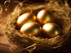 https://www.vecteezy.com/photo/23368961-the-glowing-golden-egg-in-the-nest-generative-ai-generated