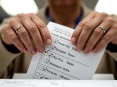 https://www.vecteezy.com/photo/70862610-woman-casting-ballot-in-election-voting
