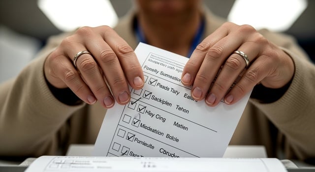 https://www.vecteezy.com/photo/70862610-woman-casting-ballot-in-election-voting