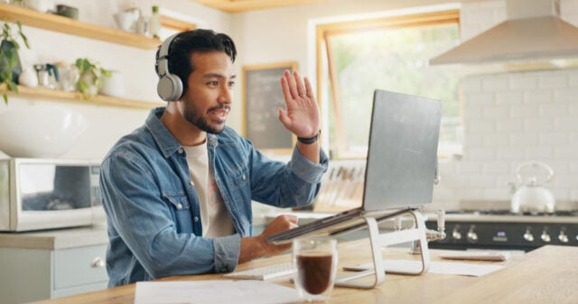 https://www.freepik.com/premium-photo/remote-work-from-home-talking-man-with-laptop-video-call-social-media-with-online-meeting-male-person-entrepreneur-employee-with-pc-conversation-webinar-with-internet-connection_173415471.htm#fromView=search&page=1&position=9&uuid=1073f36c-527c-48ab-a87b-b20fc26a2fa4&query=Video+remote+interpreter