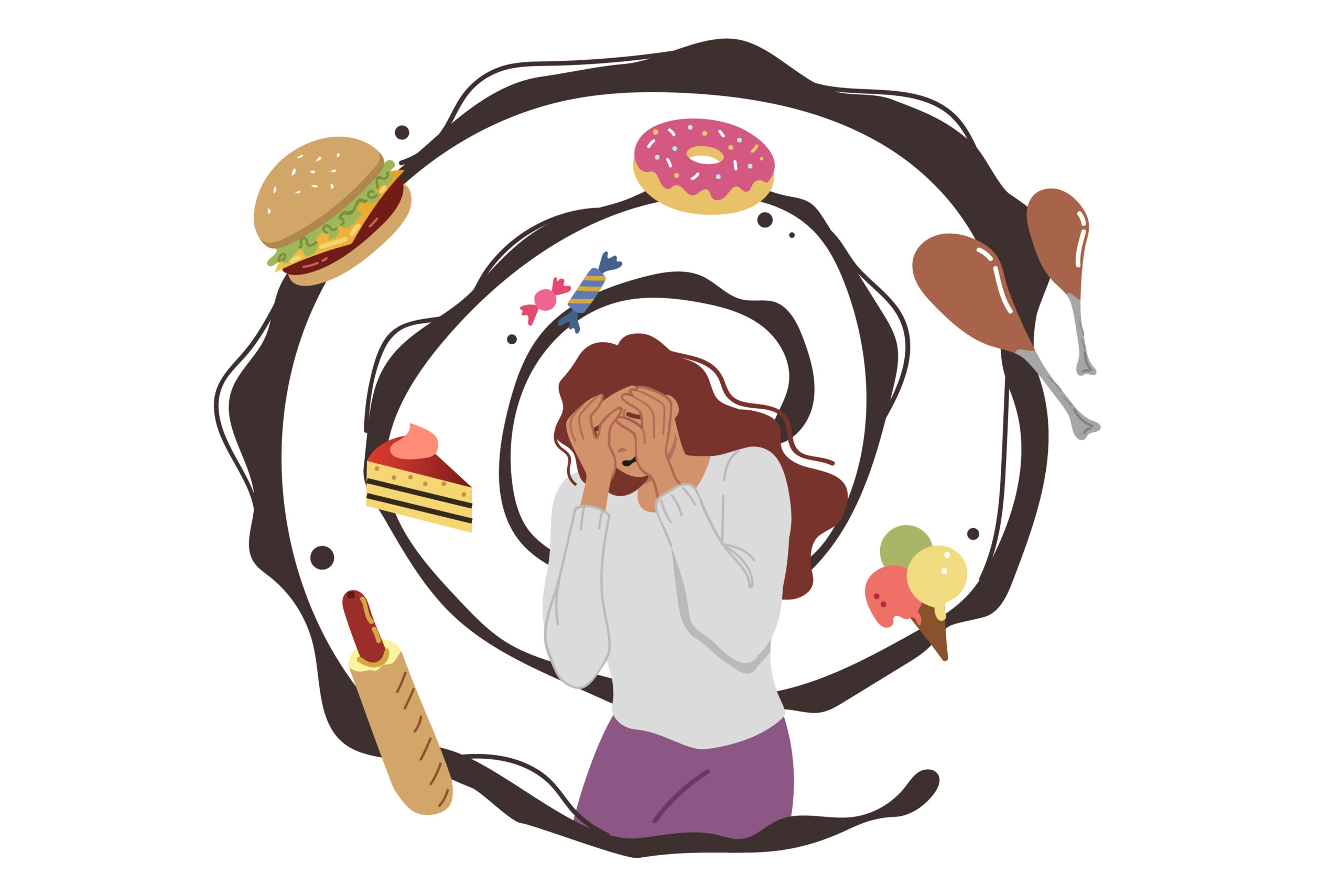 https://www.freepik.com/premium-vector/thoughts-about-food-cause-fear-panic-woman-with-psychological-disorder-fear-becoming-fat_375428029.htm#fromView=image_search&page=1&position=26&uuid=eaa060c6-0915-41d5-906a-a33681f83fb9