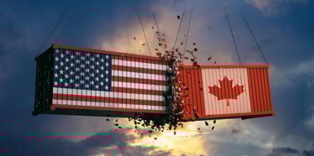 71978 https://www.freepik.com/premium-photo/usa-canada-relation-us-america-canadian-flags-crashed-containers-sky_413343931.htm#fromView=search&page=1&position=6&uuid=a7840098-7d7a-4a0b-b4eb-62c36f6edeeb&query=canada+US+tariff+war