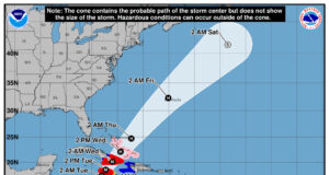 Melissa Now a Category 5, Hurricane Watch for Central and Southeastern Bahamas