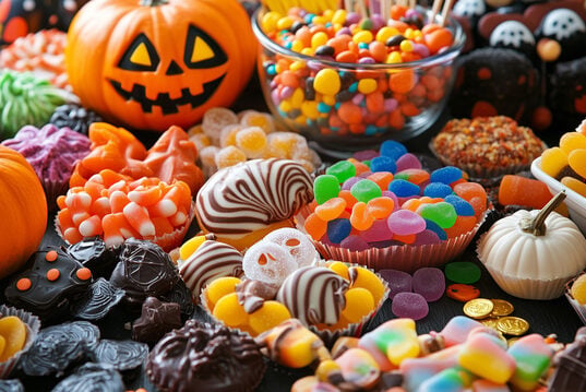 https://www.vecteezy.com/photo/53514601-halloween-treats-including-candy-sticks-sour-gummies-and-chocolate-coins-on-a-festive-table-gastronomy-photography