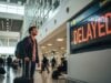 https://www.vecteezy.com/photo/71893033-man-with-luggage-at-airport-with-delayed-sign