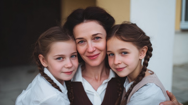 https://www.vecteezy.com/photo/71158161-smiling-caucasian-mother-with-twin-daughters-embrace-tender-familial-warmth-braid-honed-unity-celebrating-hugging-day-national-twins-day
