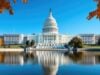 Government Shutdown Disrupts Air Travel, Federal Services, and Public Assistance https://www.vecteezy.com/photo/58297933-united-states-capitol-building-reflecting-on-the-water-in-autumn