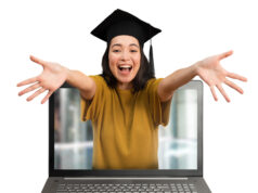 https://www.vecteezy.com/photo/20688625-woman-is-happy-to-achieved-online-graduation-due-to-covid-19-virus-problem