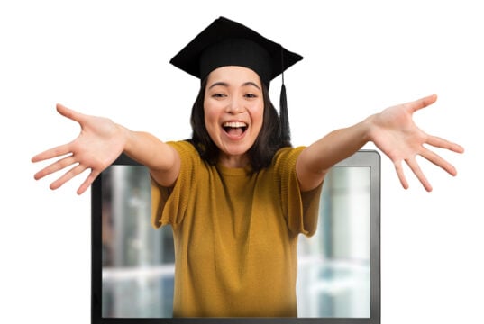 https://www.vecteezy.com/photo/20688625-woman-is-happy-to-achieved-online-graduation-due-to-covid-19-virus-problem