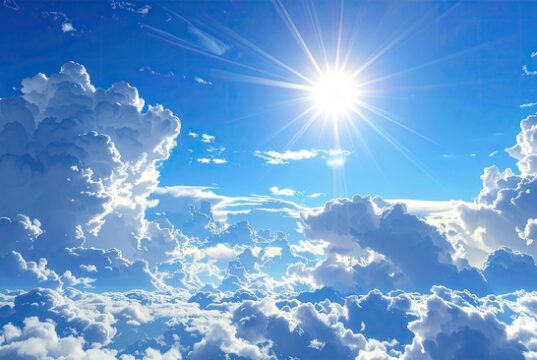 https://www.vecteezy.com/photo/71115263-a-vibrant-high-angle-view-of-a-vast-cloud-filled-sky-bathed-in-sunlight