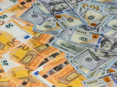 https://www.vecteezy.com/photo/70986423-background-of-dollars-and-euros-for-financial-market-1