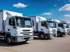 https://www.vecteezy.com/photo/46292646-industrial-freight-truck-on-white-road-transporting-cargo-logistics-and-business