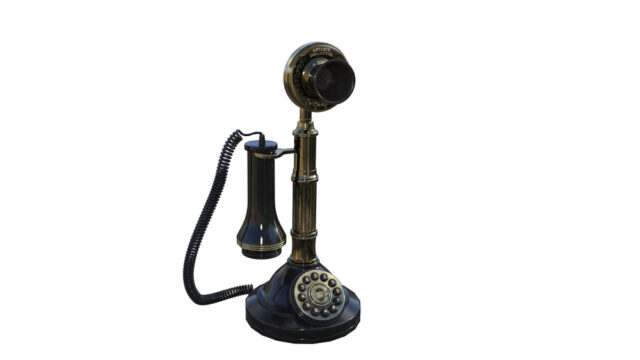 https://www.freepik.com/premium-photo/3d-rendering-telephone-vintage-retro-white-background_250758888.htm#from_element=cross_selling__photo