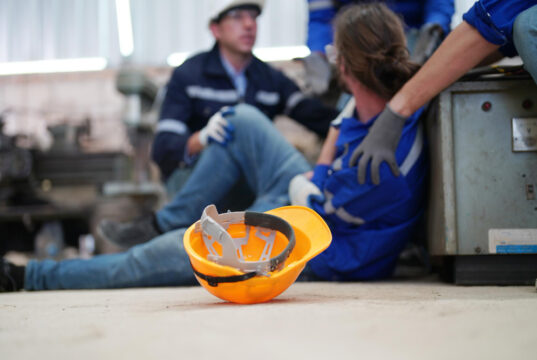 https://www.freepik.com/premium-photo/worker-receiving-industrial-injury-factory-colleague-helping-him-while-injured-leg_63794941.htm#fromView=search&page=1&position=6&uuid=7cde409c-9c71-450b-8d67-76163e135349&query=injured+worker