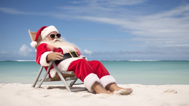 https://www.vecteezy.com/photo/34054776-ai-generative-santa-on-vacation-relaxing-on-a-tropical-beach