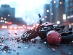 https://www.vecteezy.com/photo/70105815-motorcycle-road-accident-scene-with-debris-on-city-street