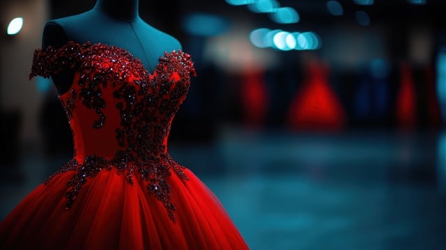 https://www.vecteezy.com/photo/69702760-stunning-red-ball-gown-with-embellishments