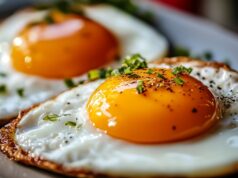 https://www.vecteezy.com/photo/58144097-two-fried-eggs-on-toast-with-parsley