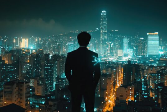 https://www.freepik.com/premium-psd/businessman-overlooking-futuristic-cityscape-night_411121728.htm#from_element=cross_selling__psd