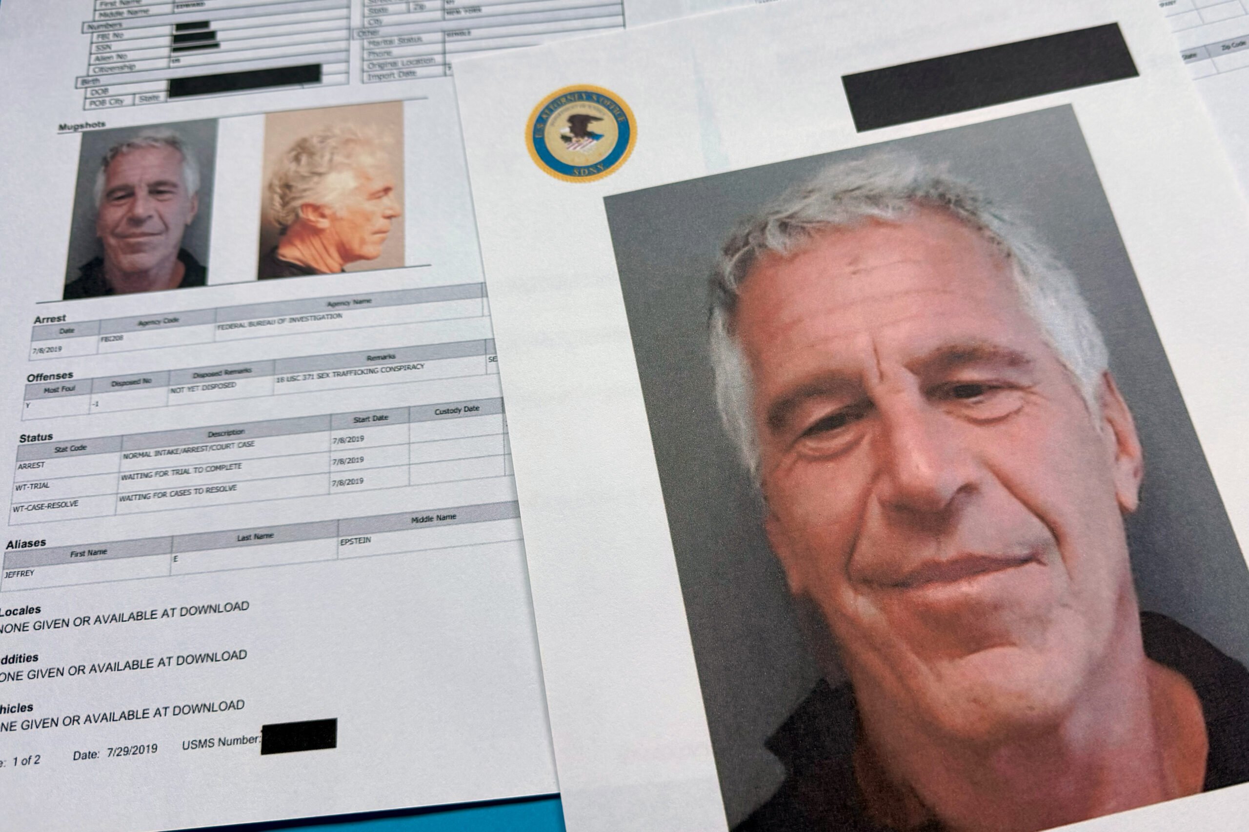 FBI Concludes Epstein Files Show No Evidence of Sex Trafficking Ring for Global Elite