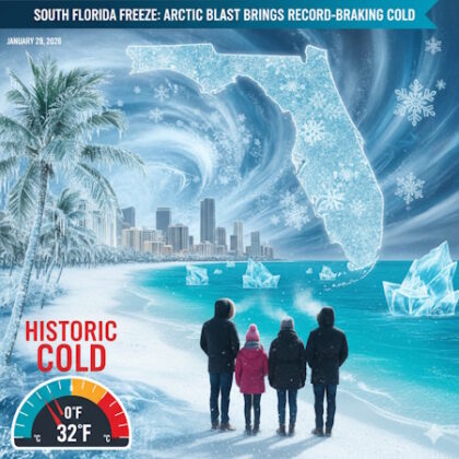 South Florida Braces For Historic Cold As Strong Front Triggers ...
