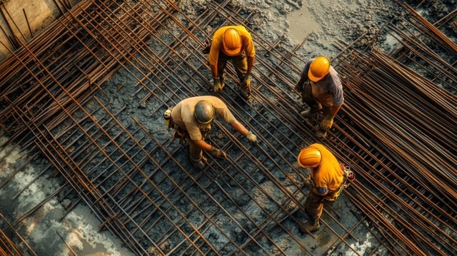 https://www.vecteezy.com/photo/50624547-construction-workers-on-a-rebar-grid